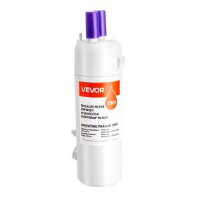 Refrigerator Water Filter Replacement EDR1RXD1 Remove 70+ Contaminants White (Default: Default)
